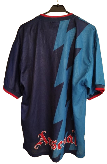 1995 1996 ARSENAL LONDON AWAY FOOTBALL SHIRT SOCCER JERSEY NIKE  XL 