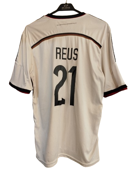 2014 2015 GERMANY NATIONAL TEAM REUS FOOTBALL SHIRT SOCCER JERSEY BOYS XL ADIDAS