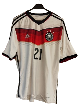 2014 2015 GERMANY NATIONAL TEAM REUS FOOTBALL SHIRT SOCCER JERSEY BOYS XL ADIDAS