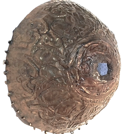 OSMANLI EL İSCİLİKLİ TEPELİK TAKILI OLAN PENEZLERİ UZERİNDEN ALINMIŞ TAKMA YERLERİ ÜZERİNDE DURMAKTA