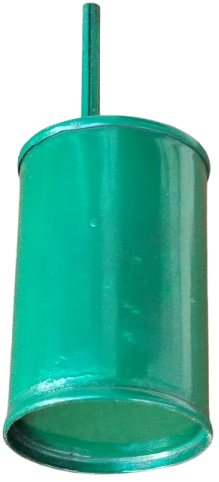  1960 TENEKE UFAK BOY KAPAKLI YAGDANLIK YESİL RENKDE