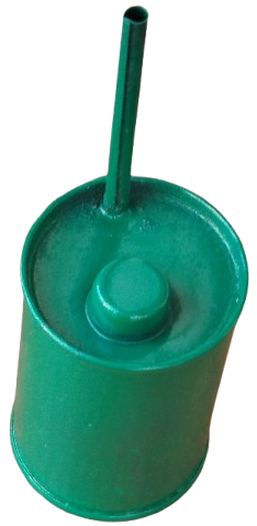  1960 TENEKE UFAK BOY KAPAKLI YAGDANLIK YESİL RENKDE