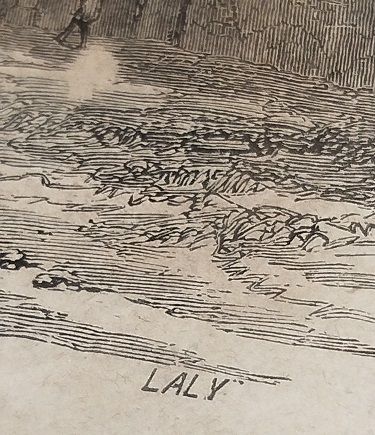 1861 OSMANLI COTANTİNOPLE TOPKAPI SARAYI 1 AVLU ALAY MEYDANI SELAM KAPISI GRAVUR BASKI PARIS