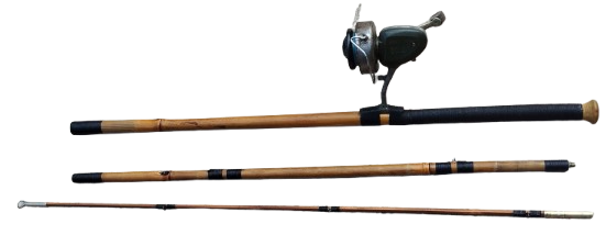 1960 OLTA TAKIMI FİSHERMAN 5100 MAKİNE DURGUN SU İÇİN ALMAN MALI 3 BOY GECME  FARKLI BAMBU KAMIŞ  