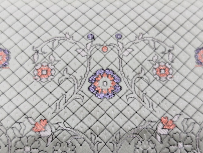 İPEK UZERİNE TEZGAH EL DOKUMA REKLI SİMLİ PANO DANS EDEN GEYSALAR