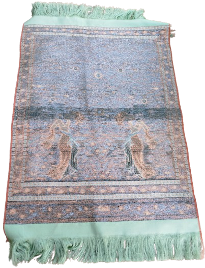 İPEK UZERİNE TEZGAH EL DOKUMA REKLI SİMLİ PANO DANS EDEN GEYSALAR