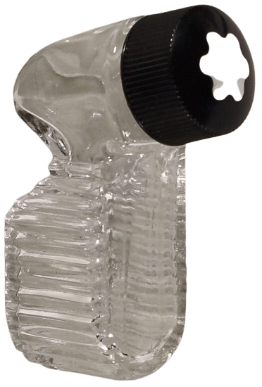 60 ML MONTBLANC MUREKKEP SİSESİ BAKALIT KAPAK MASA UZERİ KAPAKLI HOKKA