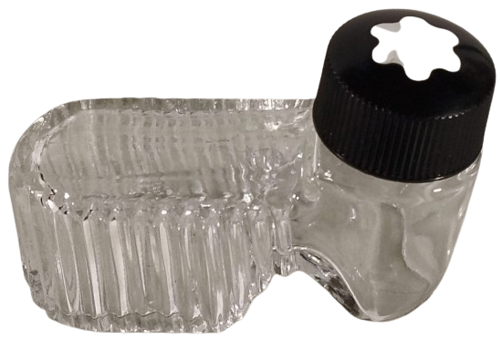 60 ML MONTBLANC MUREKKEP SİSESİ BAKALIT KAPAK MASA UZERİ KAPAKLI HOKKA