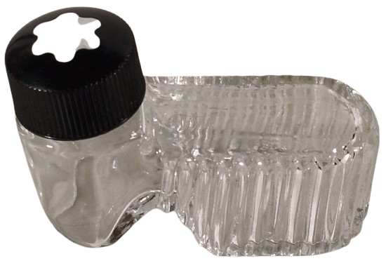 60 ML MONTBLANC MUREKKEP SİSESİ BAKALIT KAPAK MASA UZERİ KAPAKLI HOKKA