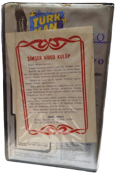 YABANCI KADİR İNANIR HULYA AVSAR MİNE  VHS VİDEO KASET TURK KAN VİDEO TARAFINDAN HAZIRLANMIŞDIR