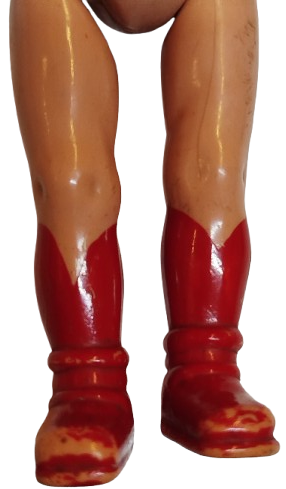 1920 EDİ GERMANY 16 BEYBİ TOYS  MİKA OYUNCAK BEBEK KIRMIZI CİZMELİ ELLER KOLLAR HAREKETLİ