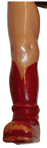 1920 EDİ GERMANY 16 BEYBİ TOYS  MİKA OYUNCAK BEBEK KIRMIZI CİZMELİ ELLER KOLLAR HAREKETLİ