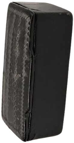 OSMANLI PAPYA MAŞA  ÜZERİ SUYOLU GUMUS KAKMA İŞLİ KAPAKLI CEPDE TASINAN  ENFİYE KUTUSU 