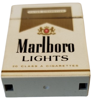 MARLBORO BEYAZ PAKET MANYETOLU SİGARA FORMUNDA ÇAKMAK