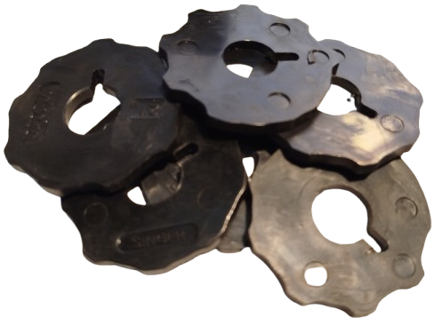 SİNGER ZİGZAG NAKIŞ MAKİNESİ NAKIŞ DİSKLERİ MİKA ORJİNAL KUTUSUNDA 10 ADET