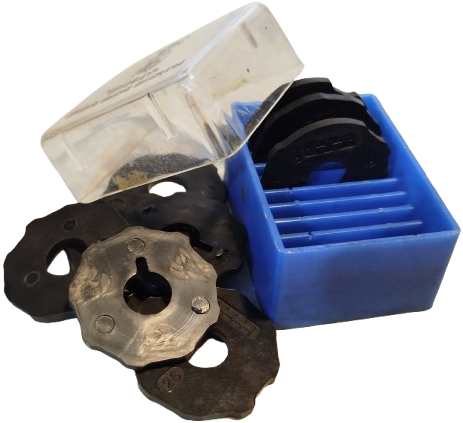 SİNGER ZİGZAG NAKIŞ MAKİNESİ NAKIŞ DİSKLERİ MİKA ORJİNAL KUTUSUNDA 10 ADET