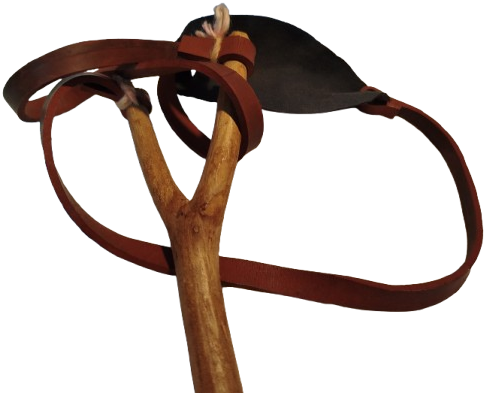 1960 EL YAPIM AHSAP CATAL KAUCUK GERGİ DERİ YUKLEME OYUNCAK TAS ATAN SAPAN