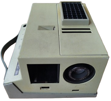 1960 PENTACON ASPECTOMAT 3000 OTOMATİK BALON LAMBALI METAL MERCEKLİ AYARLI SLAYT MAKİNESİ ALMAN 