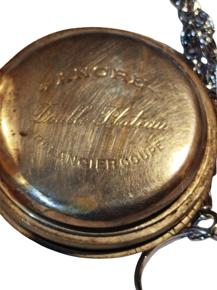 REGULATEUR DES VOIES  FERREES 1003 DEMİRYOLLARINA RAY YAPAN FİRMANIN BUYUK BOY CEP SAATİ