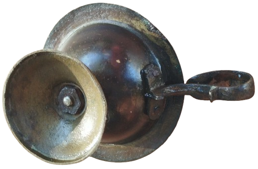 SÜLEYMANİYE  EL YAPIM İŞİ BRONZ NARGİLE KIVRIK TAŞIMA KULPLU KÖMÜR TASIMA KÖZLUK