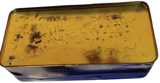 MARQUE DEPOSEE H.K.A  TOBACCO TENEKE BAYANLAR İCİN HAZIRLANMIS SIGARA TUTUN KUTUSU FRANSIZ