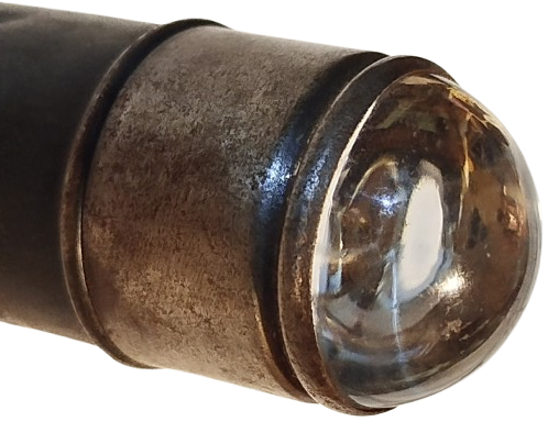 1920 DAIMON 8036 EV CAM BUYULTEC MERCEKLİ METAL EL FENERİ  ACMA KAPAMA DUGMELİ PİLLİ