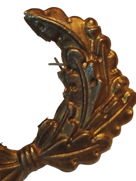 SUBAY ŞAPKA KOKART PİRİNC BAGLAMA TELLERİ UZERİNDE 