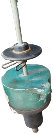 1940 DEMİR DOKUM AYAKLI MEKANIK MATBAA BASKI EL PEDALI KOLLU  FABBRİCA  MACCHINE 