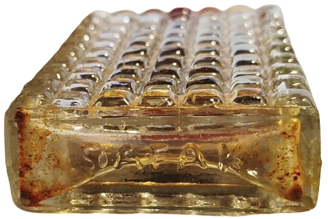 1950 EAU DE  COLOGNE PARIS SUHA CAM KAPAKLI ONU AYNALI  KOLONYA SİSESİ