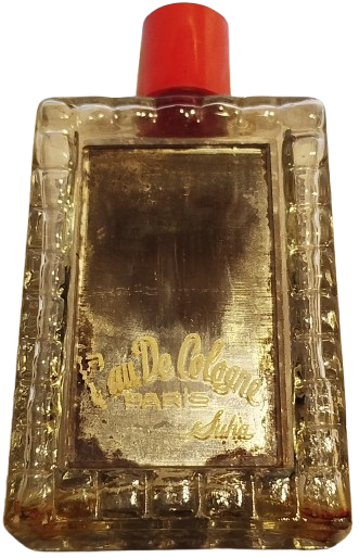 1950 EAU DE  COLOGNE PARIS SUHA CAM KAPAKLI ONU AYNALI  KOLONYA SİSESİ