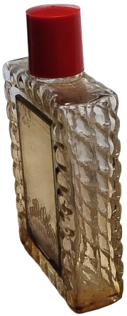 1950 EAU DE  COLOGNE PARIS SUHA CAM KAPAKLI ONU AYNALI  KOLONYA SİSESİ