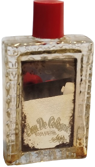 1950 EAU DE  COLOGNE PARIS SUHA CAM KAPAKLI ONU AYNALI  KOLONYA SİSESİ