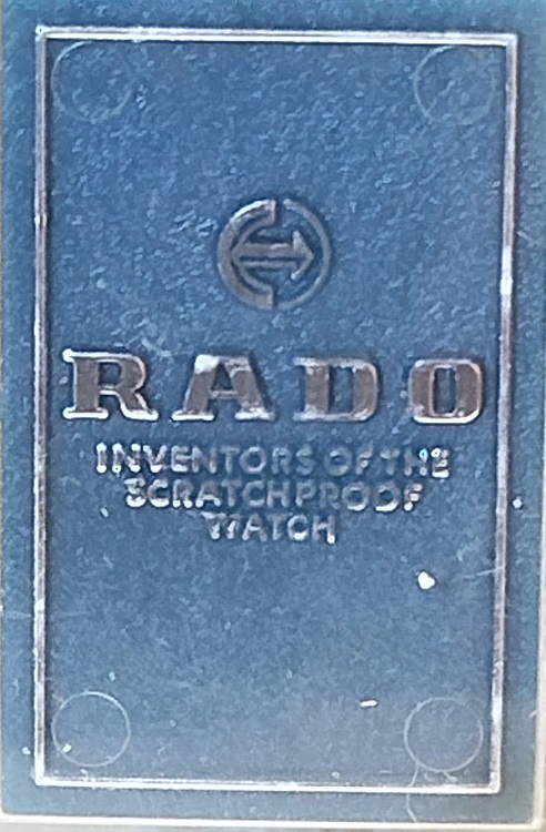 RADO SAAT REKLAMLI  POLİKARBON ANAHTARLIK