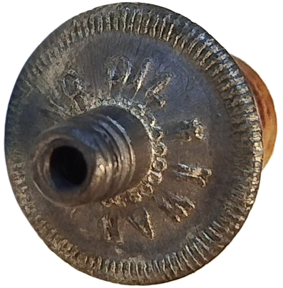 1900 MINYAK ANGIN CAP SING  KWAN LOONG OIL MANTAR KURSUN TIPALI CAM İLAC ŞİŞESİ İCİ BOS