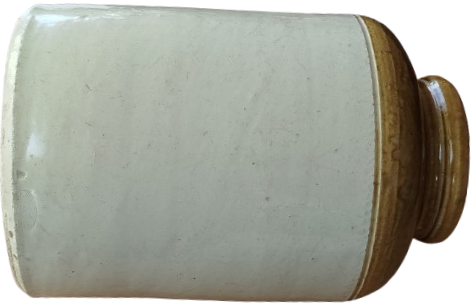 1. DÜNYA SAVAŞI & ÇANAKKALE SAVAŞI SRD. TERRACOTTA PİŞMİŞ İNGİLİZ KUP SAKLAMA KABI