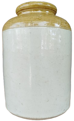 1. DÜNYA SAVAŞI & ÇANAKKALE SAVAŞI SRD. TERRACOTTA PİŞMİŞ İNGİLİZ KUP SAKLAMA KABI