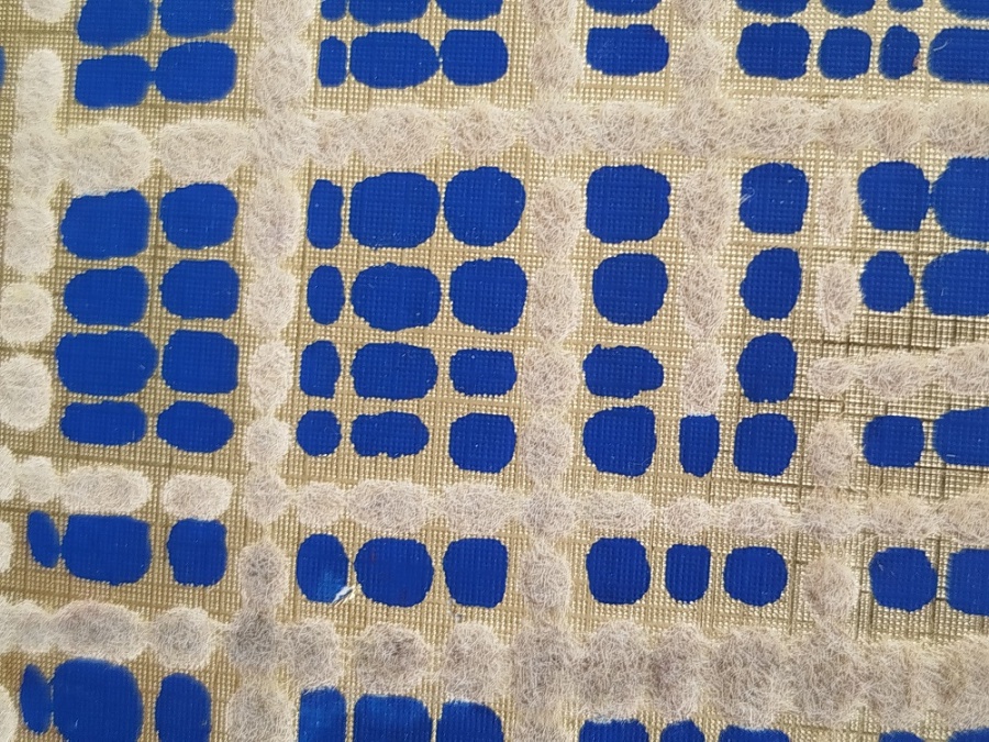 FANTAZİ CiKULATA ŞEKERLEME KUTUSU KARTON KAPAKLI ÜZERİ KOMPLE EL İŞİ GEOMETRİK DESENLİ