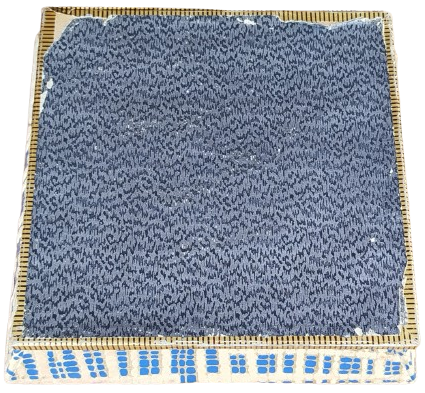 FANTAZİ CiKULATA ŞEKERLEME KUTUSU KARTON KAPAKLI ÜZERİ KOMPLE EL İŞİ GEOMETRİK DESENLİ