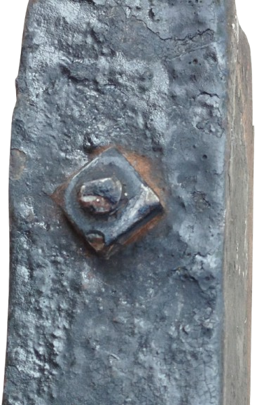 OSMANLI TULUMBACILARIN KULLANDIGI YANGIN DA YANAN AHSABI CEKME DE KULLANILAN SICAK DEMİRDEN YAPILMA EL  KANCASI 