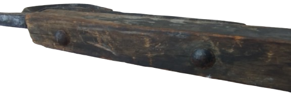 OSMANLI TULUMBACILARIN KULLANDIGI YANGIN DA YANAN AHSABI CEKME DE KULLANILAN SICAK DEMİRDEN YAPILMA EL  KANCASI 