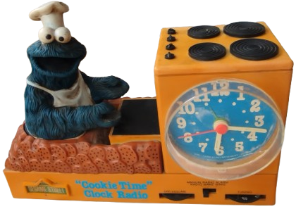 1977 SUSAM SOKAGI KURABİYE CANAVARI FIRINDA KURABİYE PİSİRIYOR SAAT RADYO ALARM