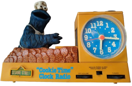 1977 SUSAM SOKAGI KURABİYE CANAVARI FIRINDA KURABİYE PİSİRIYOR SAAT RADYO ALARM