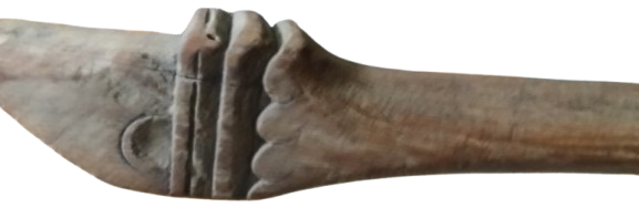 OSMANLI AHSAP UZERİ EL OYMA İSCİLİKLİ TEK PARCA MASIFDEN OYMALI GELİN TASIMA ASKI TAHTASI