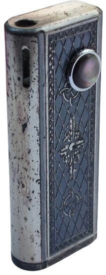 1970 WIN GAZ VİNTAGE BUTANE LİGHTER 8200 JAPAN PİLLİ GAZLI CAKMAK GUMUS KAPLAMA