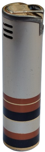 1970 CAKMAK VINTAGE RONDO ELECTRONIC LİGHTER JAPAN YUVARLAK SİLİNDİR FORMDA CAKMAK