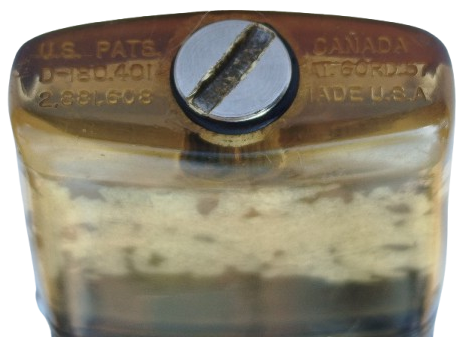 1957  VU LİGHTER BY SERIPTO AMERİKAN BENZİNLİ TASLI MEKANIK  CAKMAK USA