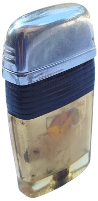 1957  VU LİGHTER BY SERIPTO AMERİKAN BENZİNLİ TASLI MEKANIK  CAKMAK USA