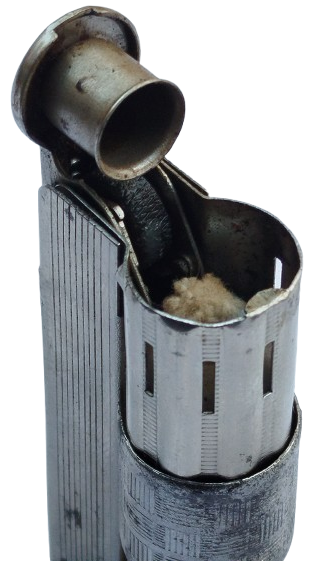 1920 PATENT FOX MADE IN AVUSTRIA LİGHTER MUHTAR CAKMAGI BENZİNLİ VE TAŞLI ÜZERİNDE RUZGARLIGI MEVCUTTUR