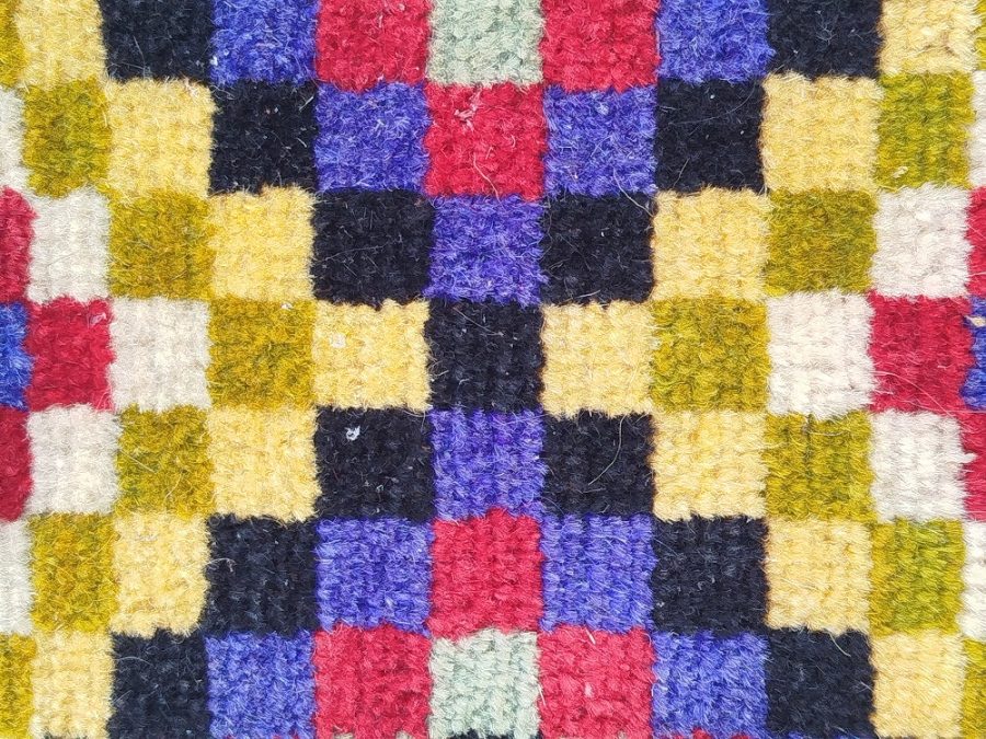 COBAN AZIK CANTASI HEYBE İCERSİNE YİYECEK KOYULUR YUN VE KOK BOYA TAMAMEN ELDE DOKUNUP DİKİLMİSDİR