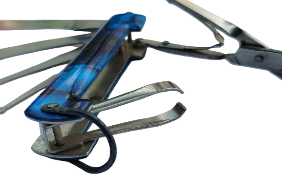 DIS MAVİ SEDEF KROM PASLAMAZ SEYAHAT İCİN KULLANILAN BAKIM SETİ COK AMACLI